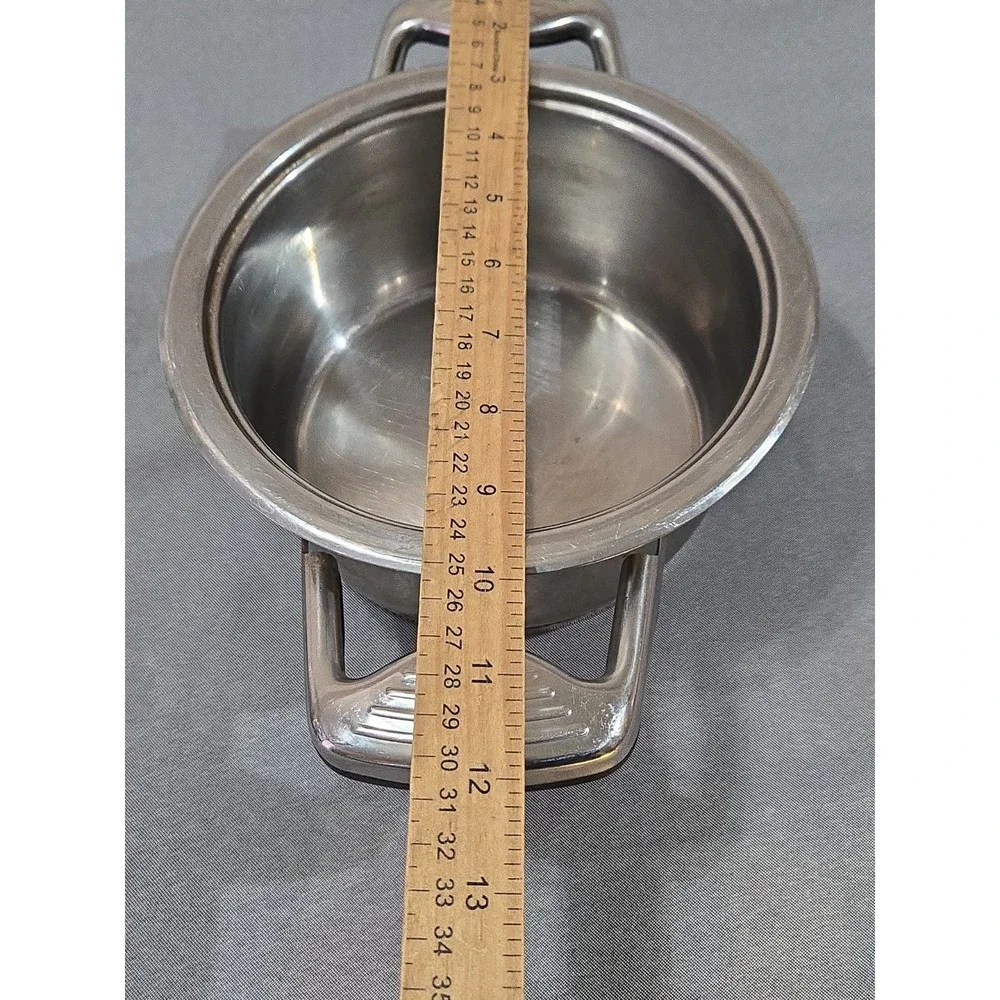 Professional Platinum 2 Qt Cookware Saucepot Titanium 24 Elements T304S TRRI